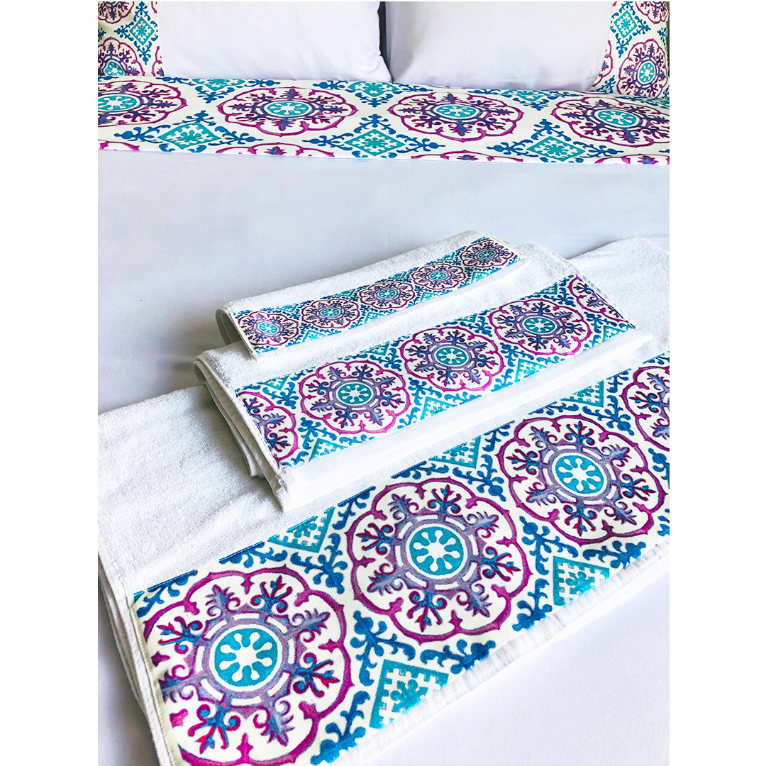 Blue Mandala Towel Pack